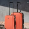 Medium Tiber rigid suitcases with L-capacity