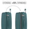 Mittlere Hart-/Weichschalenkoffer mit einem Fassungsvermögen von L