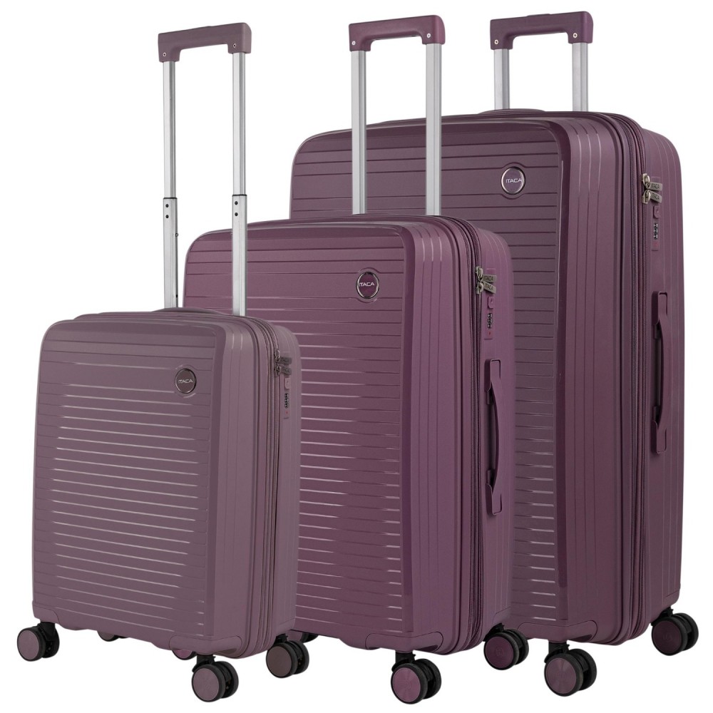 Valises moyennes rigides/souples d une capacité de L