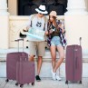 Valises moyennes rigides/souples d une capacité de L