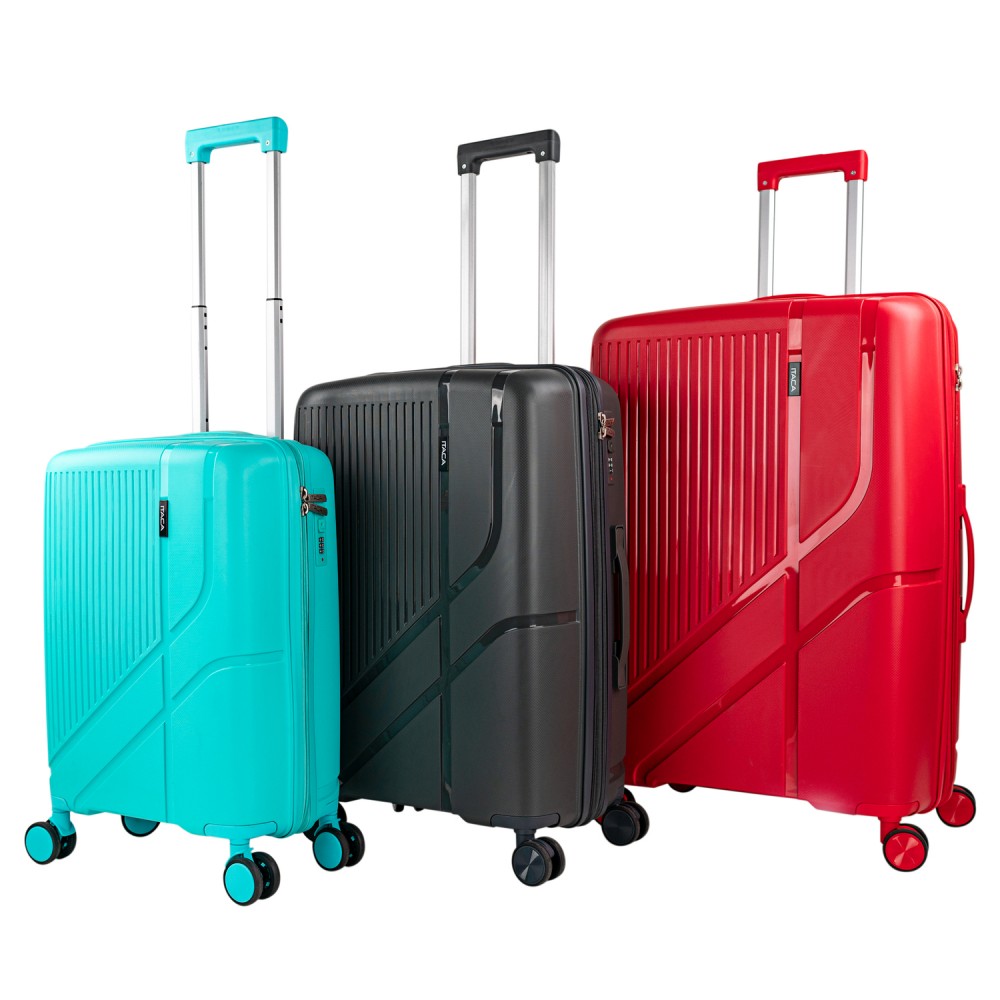 Valises moyennes rigides/souples d une capacité de L