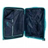 Medium hard/soft suitcases with a capacity of L