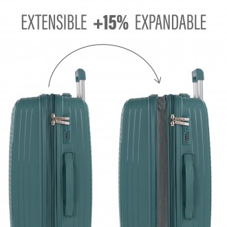 Murray medium sized hard/soft suitcases with a capacity of 97 L