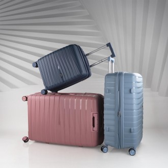 Valises moyennes rigides/souples d une capacité de L