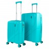 Set de 2/3 valises (Cabin, Medium et Large) 761300 Travel Pp Itaca Online rigide/souple avec une capacité de 95 L
