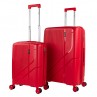 Set of 2/3 suitcases (Cabin, Medium and Large) 761300 Travel Pp Itaca Online rigid/soft with capacity of 95 L