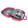 Medium rigid/soft cases with L-capacity