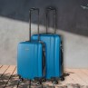 Medium Tiber rigid suitcases with L-capacity