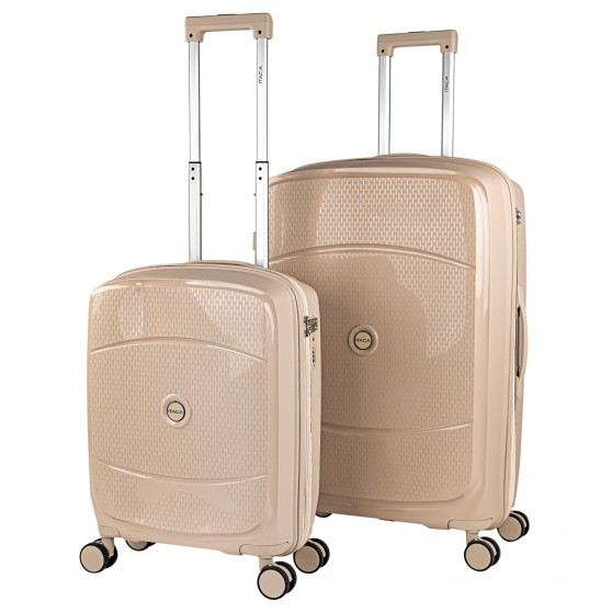 Juego De 2/3 Maletas (Cabina, Mediana Y Grande) Moscu  Rigida/Blanda Con Capacidad De 87 L