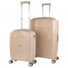 Juego De 2/3 Maletas (Cabina, Mediana Y Grande) Moscu Rigida/Blanda Con Capacidad De 87 L