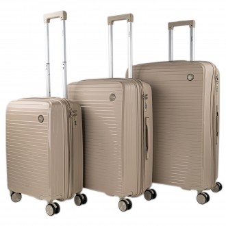 Medium rigid/soft suitcases with a capacity of L