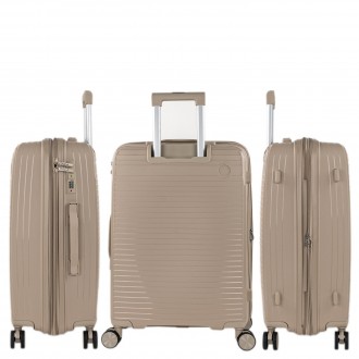 Medium rigid/soft suitcases with a capacity of L
