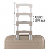 Medium rigid/soft suitcases with a capacity of L