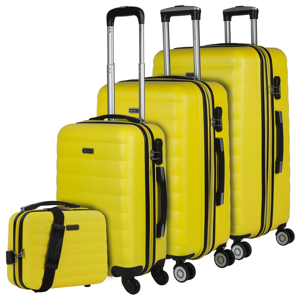 Simoa rigid medium suitcases with L capacity