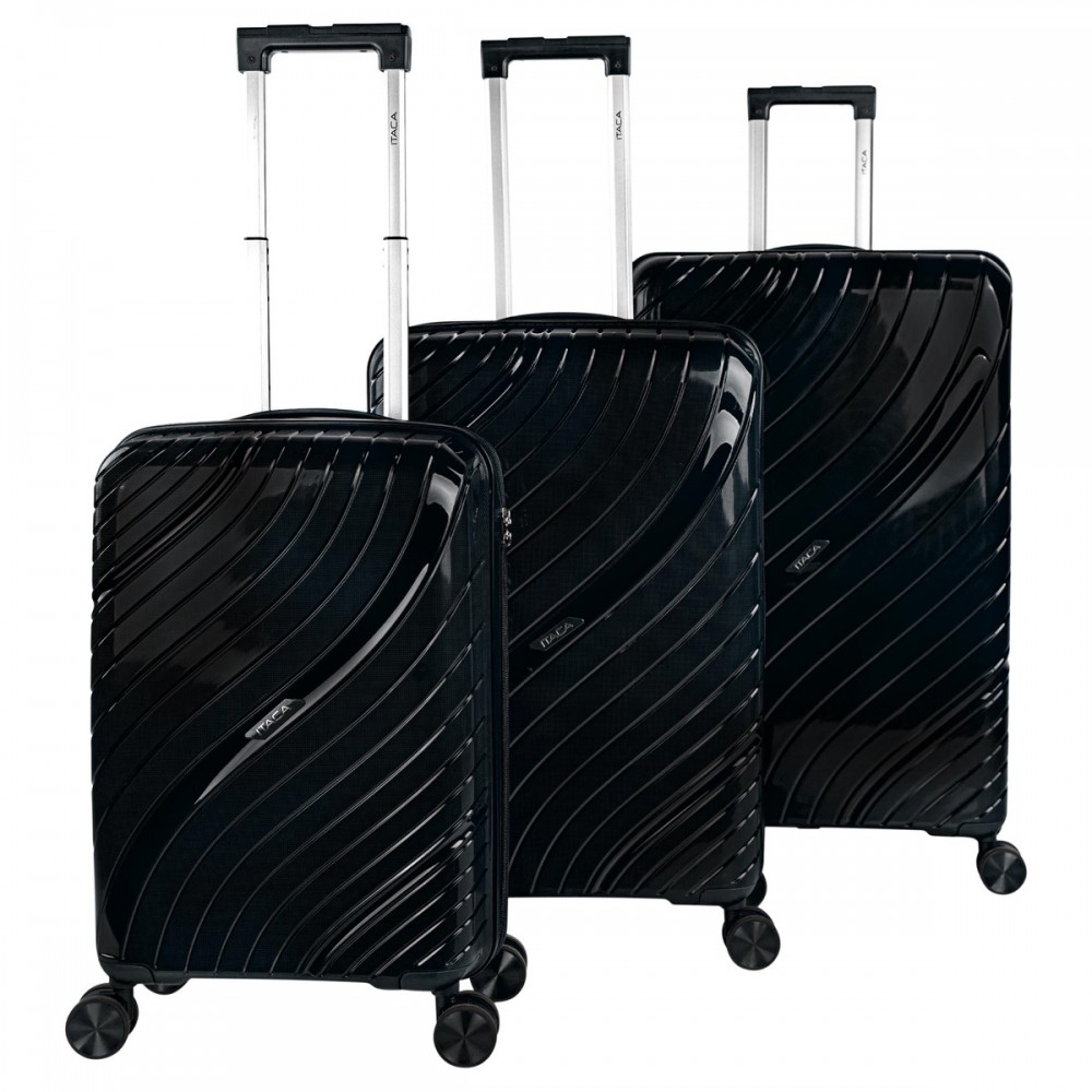 Medium rigid/soft suitcases with a capacity of L