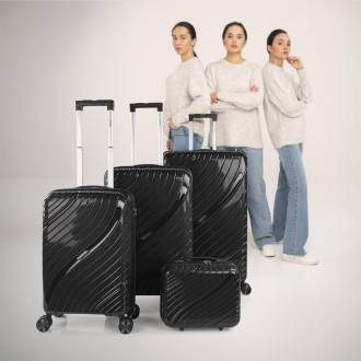 Valises moyennes rigides/souples d une capacité de L