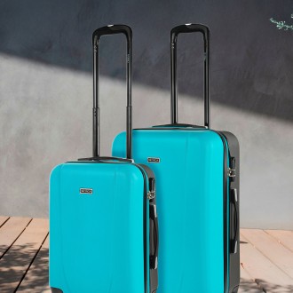 Valises rigides Tiber moyennes avec capacité L