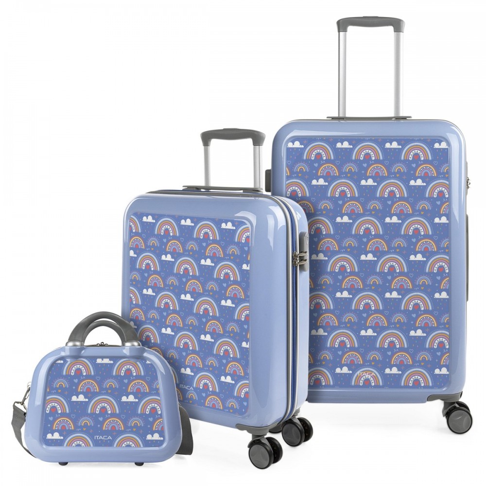 Medium rigid/soft cases with L-capacity