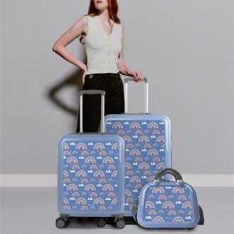 Medium rigid/soft cases with L-capacity