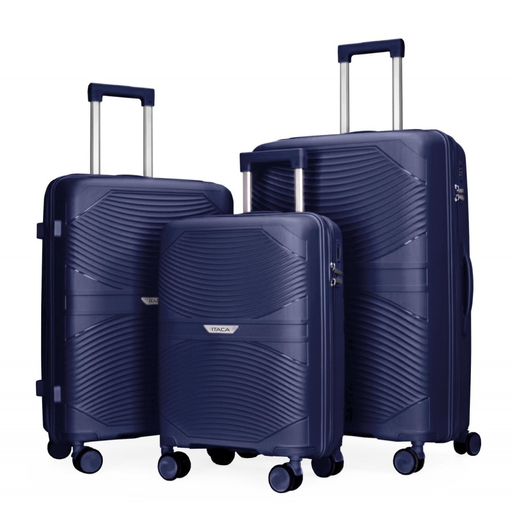Prato medium sized hard/soft suitcases with a capacity of L