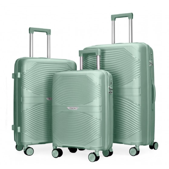 Prato medium sized hard/soft suitcases with a capacity of L