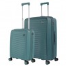 Set di 2/3 valigie (Cabin, Medium e Large) Murray rigide/morbide con capacità di 97 L.