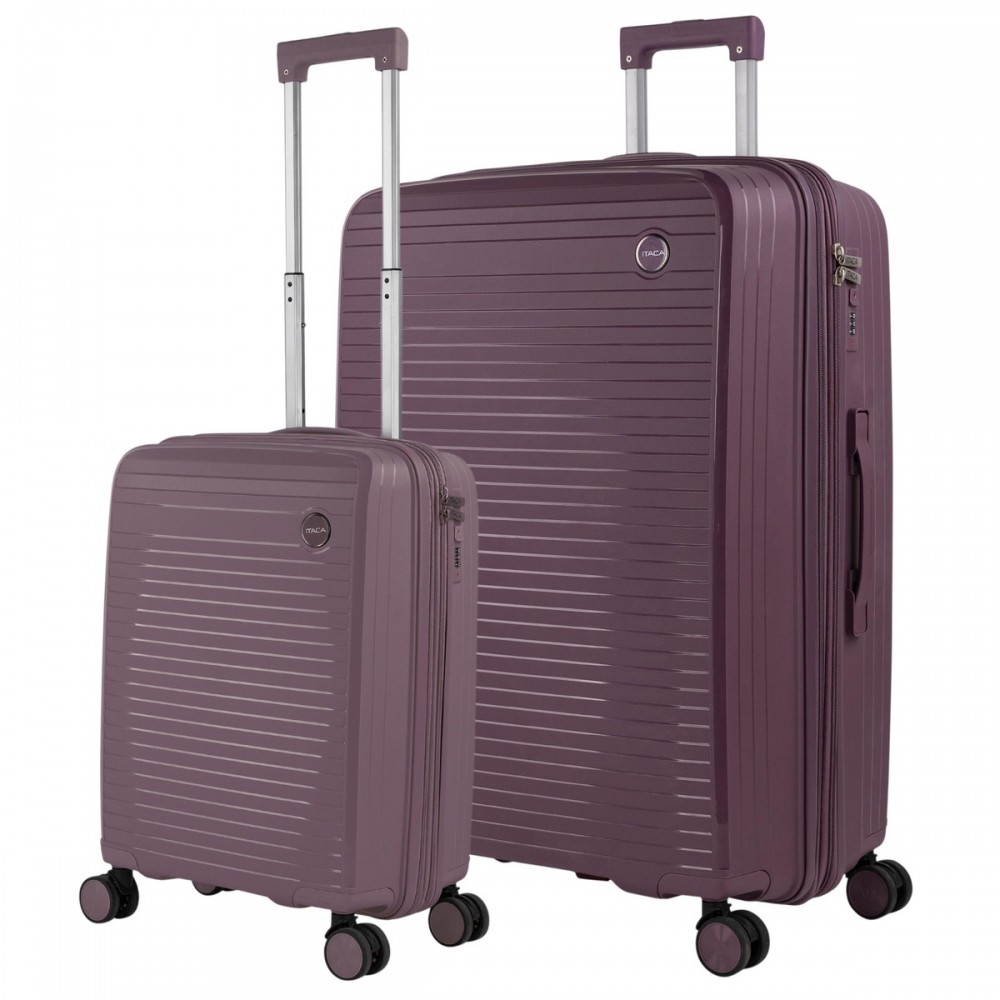 Set di 2/3 valigie (Cabin, Medium e Large) Murray rigide/morbide con capacità di 97 L.