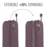 Set di 2/3 valigie (Cabin, Medium e Large) Murray rigide/morbide con capacità di 97 L.