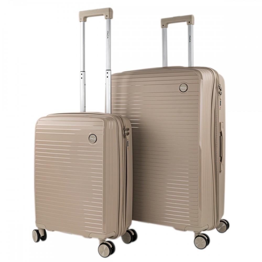 Set di 2/3 valigie (Cabin, Medium e Large) Murray rigide/morbide con capacità di 97 L.