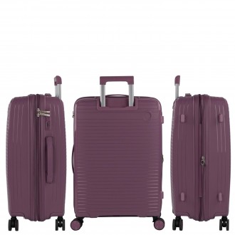 Medium rigid/soft suitcases with a capacity of L