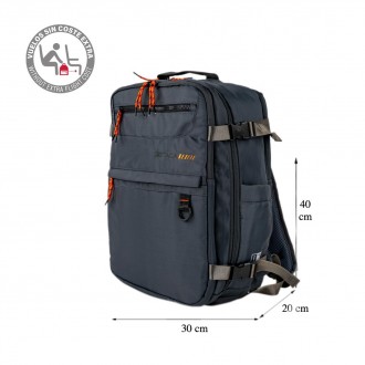 Mochila de bagagem de mão Itaca Trent