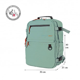 Mochila de bagagem de mão Itaca Trent