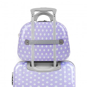 Suitcase set 50/60Cm and toiletry bag Itaca Stars