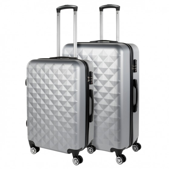 Valises rigides Medium Diamond avec capacité L