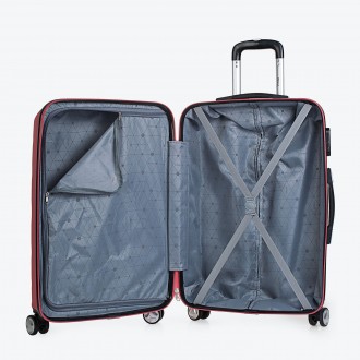 Valises rigides d'Elbe moyennes d'une capacité de 100 L