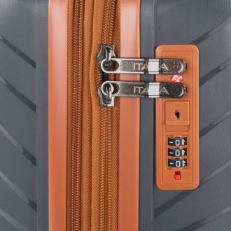 Sena medium sized hard/soft suitcases with a capacity of 61 L