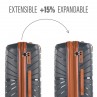 Set di 2/3 valigie (Cabin, Medium e Large) Sena rigide/morbide con capacità di 90 L.