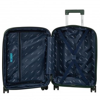 Ardeche medium sized hard/soft suitcases with 61 L capacity.