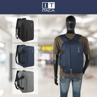 Bolsa-Mochila Equipaje De Mano De Mujer/Hombre Itaca Spey En Poliéster