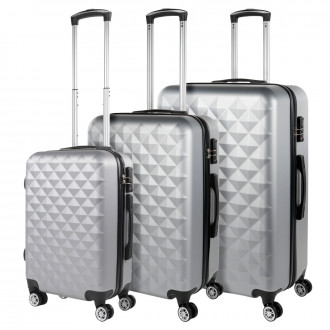 Medium Diamond rigid suitcases with L capacity