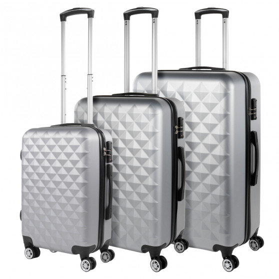 Medium Diamond rigid suitcases with L capacity