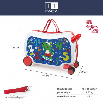 Children s Suitcase Corridor Itaca Happy Fun Days
