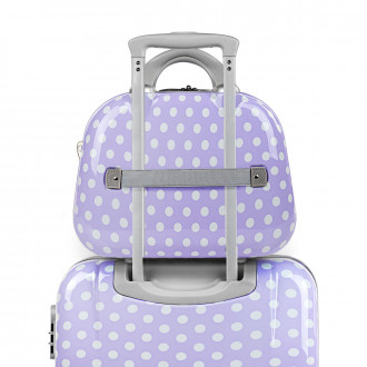 Suitcase set 50/60Cm and toiletry bag Itaca Stars