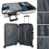 Medium rigid/soft cases with L-capacity