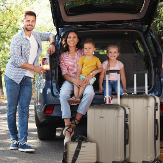 Havel rigid medium suitcases with L capacity
