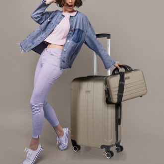 Havel rigid medium suitcases with L capacity
