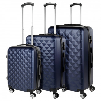 Medium Diamond rigid suitcases with L capacity