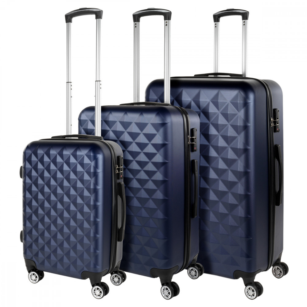 Medium Diamond rigid suitcases with L capacity
