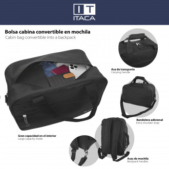 Sac à main Itaca Spey Polyester pour femmes/hommes Sac à main Itaca Spey
