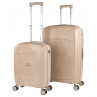 Lot de 2/3 valises (cabine, moyenne et grande) Moscou rigide/souple avec une capacité de 87 L